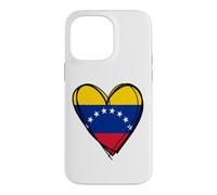 Fier Drapeau vénézuélien avec cœur pour garçon et Fille Coque pour iPhone 14 Pro Max