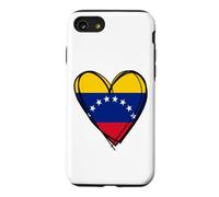 Fier Drapeau vénézuélien avec cœur pour garçon et Fille Coque pour iPhone SE (2020) / 7/8
