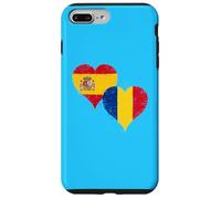 Fier Espagnol Roumain Fan Fierté Un Drapeau Espagne Roumanie Coque pour iPhone 7 Plus/8 Plus