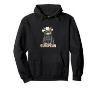 Fier Européen Retro Union Européenne Sweat à Capuche