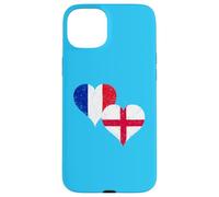 Fier Expatrié Anglais Français Un Drapeau France Angleterre Coque pour iPhone 15 Plus
