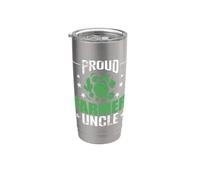 Fier fermier, oncle Homegrown Harvest Gobelet isotherme en acier inoxydable double paroi