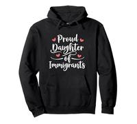 Fier fille des immigrants filles immigration fille Sweat à Capuche