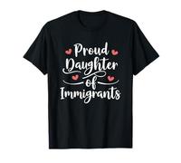 Fier fille des immigrants filles immigration fille T-Shirt