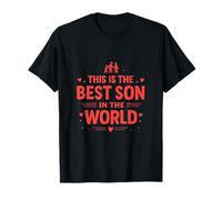 Fier Fils Cadeau Papa Anniversaire Tendance T-Shirt