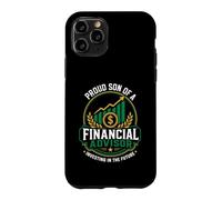 Fier Fils d'un conseiller Financier investissant dans l'avenir Coque pour iPhone 11 Pro