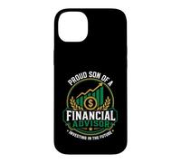 Fier Fils d'un conseiller Financier investissant dans l'avenir Coque pour iPhone 14 Plus