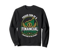 Fier Fils d'un conseiller Financier investissant dans l'avenir Sweatshirt