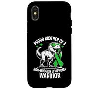 Fier frère d'un Guerrier lymphome Non hodgkinien Coque pour iPhone X/XS