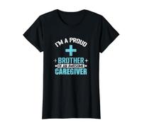Fier frère d'un Soignant génial T-Shirt Graphique avec Valeur