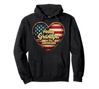 Fier, grand-père de huit américains, grand-père, petits-enfants USA Sweat à Capuche