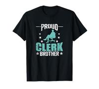 Fier, Greffier, frère, Bureau Professionnel T-Shirt