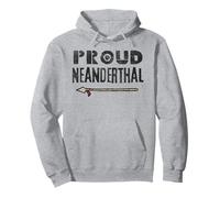 Fier Homme des cavernes de Néandertal Vintage Vieilli Sweat à Capuche