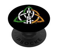 Fier Irish St Patrick Day Irish Roots Festivals Fêtes PopSockets PopGrip Adhésif