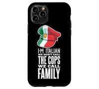 Fier Italien - Drôle d'Italie Mafia Nous n'appelons Pas Les Coque pour iPhone 11 Pro