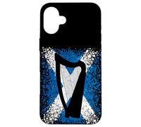 Fier Joueur Harpe Celtique Art Cool Fierté Harpiste Écossais Coque pour iPhone 16 Plus