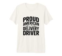 Fier livreur américain T-Shirt Haut de Gamme