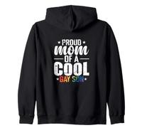 Fier maman cool gay fils Sweat à Capuche