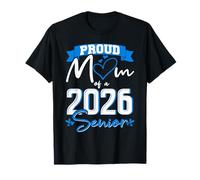 Fier maman de la promotion 2026, dernière année de fin d'études, maman senior amusante T-Shirt