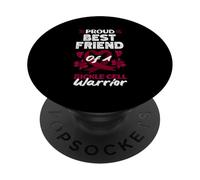 Fier Meilleur ami d'un Faucille Guerrier falciforme PopSockets PopGrip Adhésif
