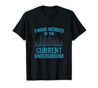 Fier membre de l'humour actuel des électriciens souterrains T-Shirt