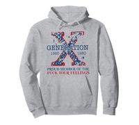 Fier Membre du FCK Your Feelings Gen X USA 4 Juillet Sweat à Capuche