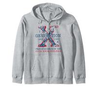 Fier Membre du FCK Your Feelings Gen X USA 4 Juillet Sweat à Capuche