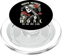 Fier Membre du We Do Not Care Club WDNC Gothic Feminist PopSockets PopGrip pour MagSafe
