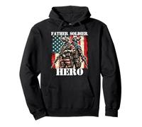 Fier militaire, vétéran, père, soldat, héros, vétérans, jour papa Sweat à Capuche