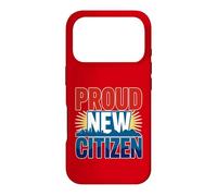 Fier Nouveau citoyen américain pour Les citoyens naturalisés Coque pour iPhone 17 Pro