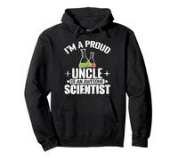 Fier Oncle Awesome Scientific Lab Sweat à Capuche