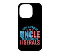 Fier Oncle Conservateur Anti-libéral Coque pour iPhone 14 Pro