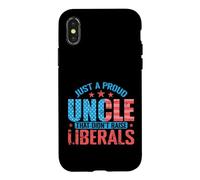 Fier Oncle Conservateur Anti-libéral Coque pour iPhone X/XS