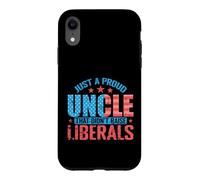 Fier Oncle Conservateur Anti-libéral Coque pour iPhone XR