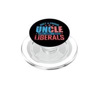 Fier Oncle Conservateur Anti-libéral PopSockets PopGrip pour MagSafe