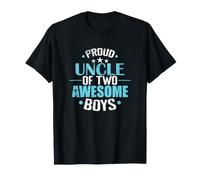 Fier Oncle de Deux garçons géniaux T-Shirt