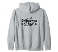 Fier Papa Chihuahua Amoureux des Chiens Chihuahua Sweat à Capuche