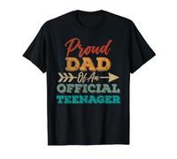 Fier Papa du 13e Anniversaire Officiel d'un Adolescent pour Les garçons et Les Filles T-Shirt Graphique avec Valeur