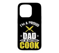 Fier Papa d'un Excellent Cuisinier Coque pour iPhone 15 Pro