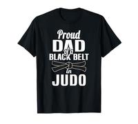 Fier papa d'une ceinture noire de judo T-Shirt