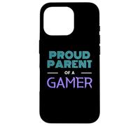 Fier Parent d'un Gamer fête des pères fête des mères Jeu Enfant Coque pour iPhone 16 Pro