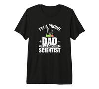 Fier père d'un Formidable Scientifique et chimiste T-Shirt Haut de Gamme