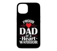 Fier père d'un Guerrier du cœur Coque pour iPhone 13