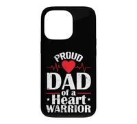 Fier père d'un Guerrier du cœur Coque pour iPhone 13 Pro