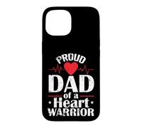 Fier père d'un Guerrier du cœur Coque pour iPhone 15