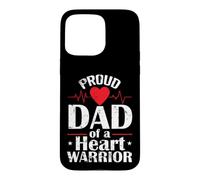 Fier père d'un Guerrier du cœur Coque pour iPhone 15 Pro Max