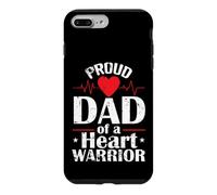 Fier père d'un Guerrier du cœur Coque pour iPhone 7 Plus/8 Plus