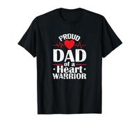 Fier père d'un Guerrier du cœur T-Shirt