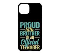 Fier Petit frère de l'adolescent Officiel Coque pour iPhone 15 Plus