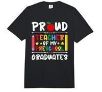 Fier Professeur de Mes diplômés du préscolaire - Dernier Jour d'école Comfort Colors Adult Heavyweight T-Shirt